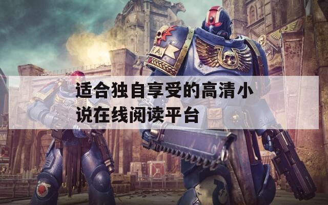 適合獨(dú)自享受的高清小說在線閱讀平臺