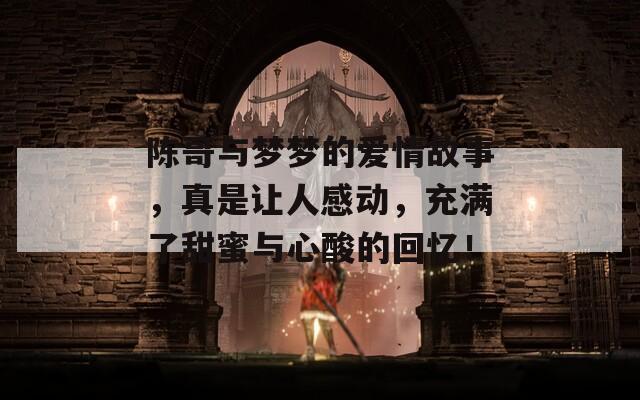 陳哥與夢(mèng)夢(mèng)的愛(ài)情故事，真是讓人感動(dòng)，充滿了甜蜜與心酸的回憶！